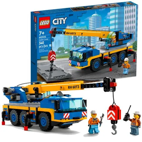LEGO City - Guindaste Móvel 60324 - Novo e Lacrado