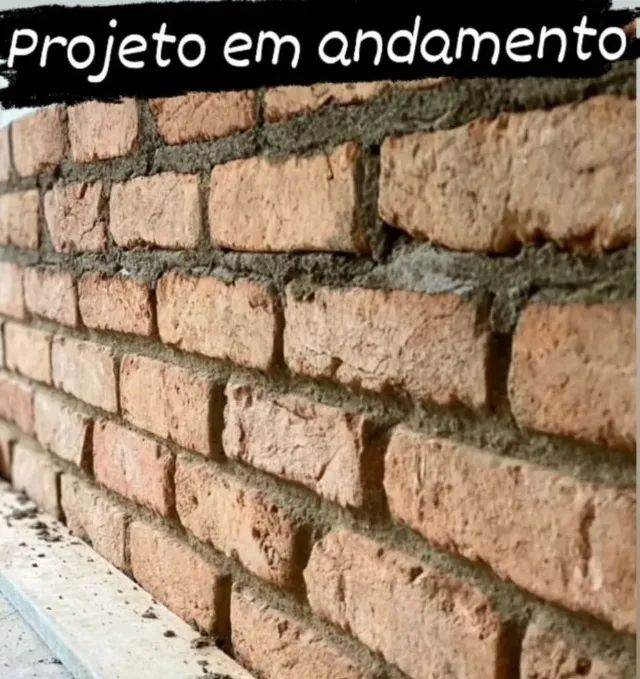 Parede de tijolinho rústico - Foto 2