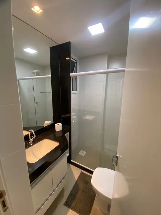 AP  temporada centro Guarapari 3 quartos com Ar 2 vagas de garagem - Foto 9