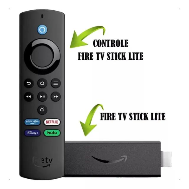 Fire Tv Stick Lite Original  2ª Geração De Voz Full Hd - Dispositivos  de Streaming - Leonor, Londrina 1277953870