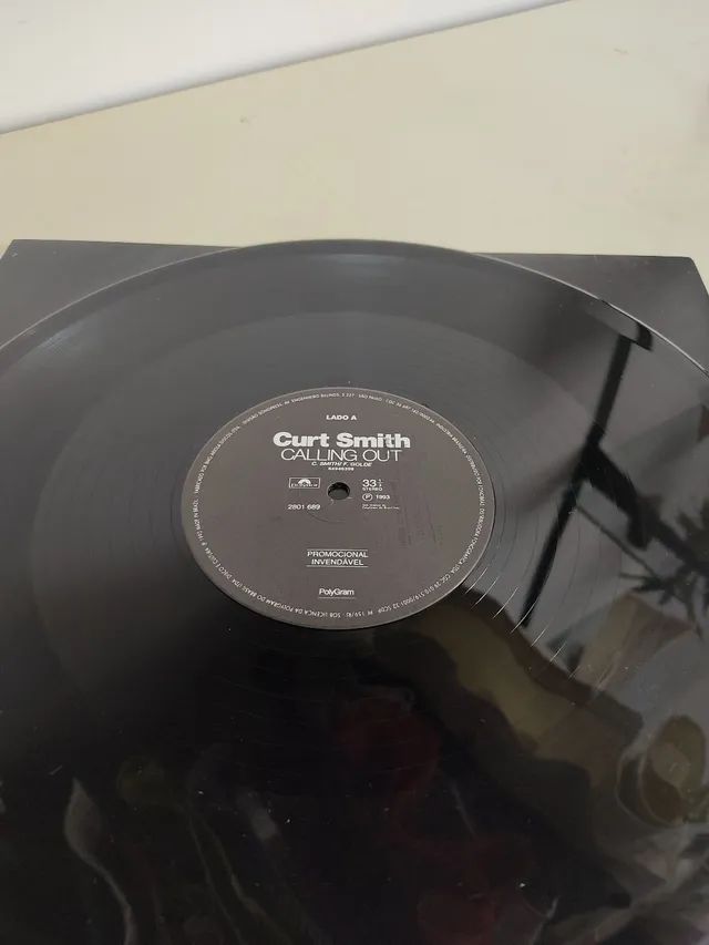 LP disco vinil Curt Smith e Jean Michel Jarre. 1993 - Foto 3