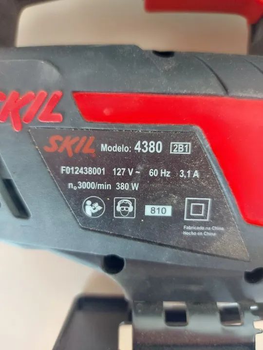 Serra Tico-Tico Skil 4380 - 380w  60 Hz 127V - Foto 4