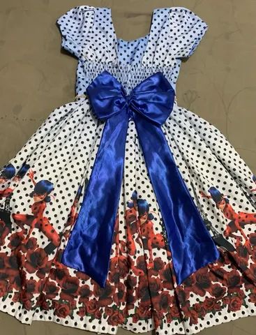 VESTIDO LADYBUG PERSONALIZADO