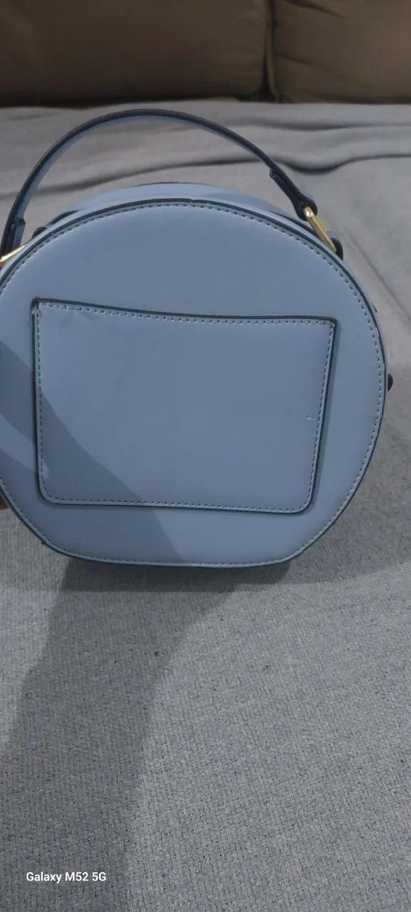 Bolsa linda redonda com bordado  - Foto 2