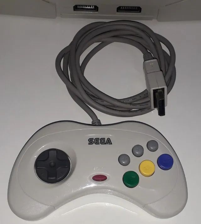Sega Saturno raro Made in Phillipinas - Excelente estado com Pseudo Kai - Foto 4