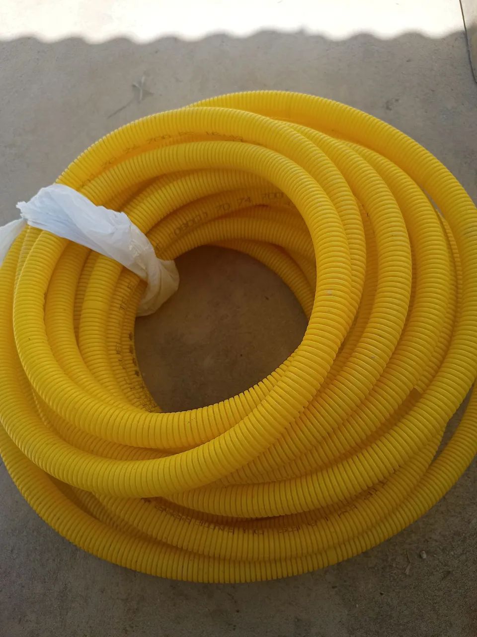 Conduíte Corrugado Amarelo de 1"