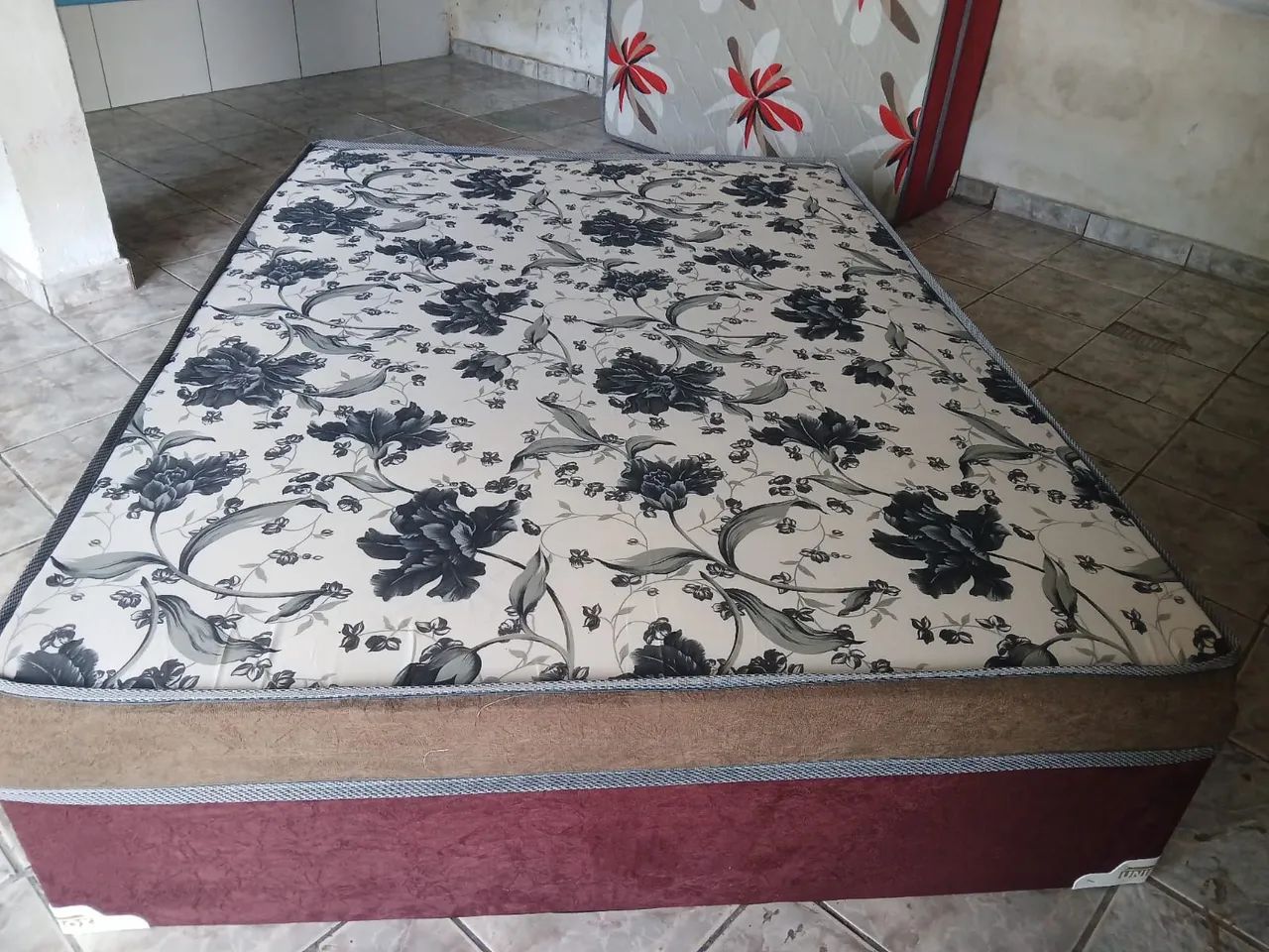 Cama Box Casal Espuma Baixa (Entrega Grátis) - Foto 5