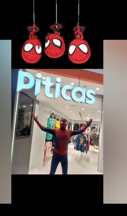 Homem aranha para festas e eventos 