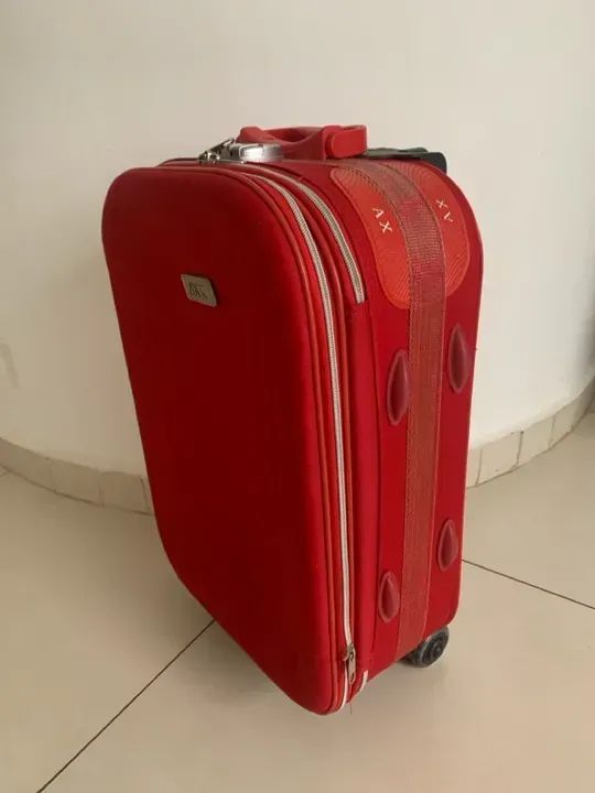 (SÃO CARLOS SP) Mala semi-rígida 37x20x57