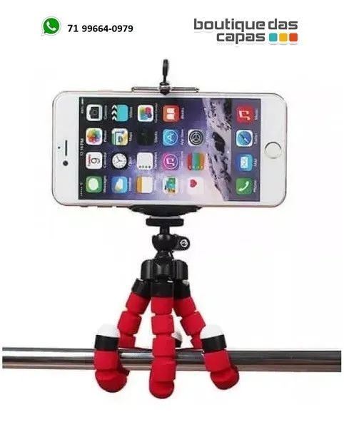 Tripé de Alta Flexibilidade 16cm para Celular gopro camera - Foto 3