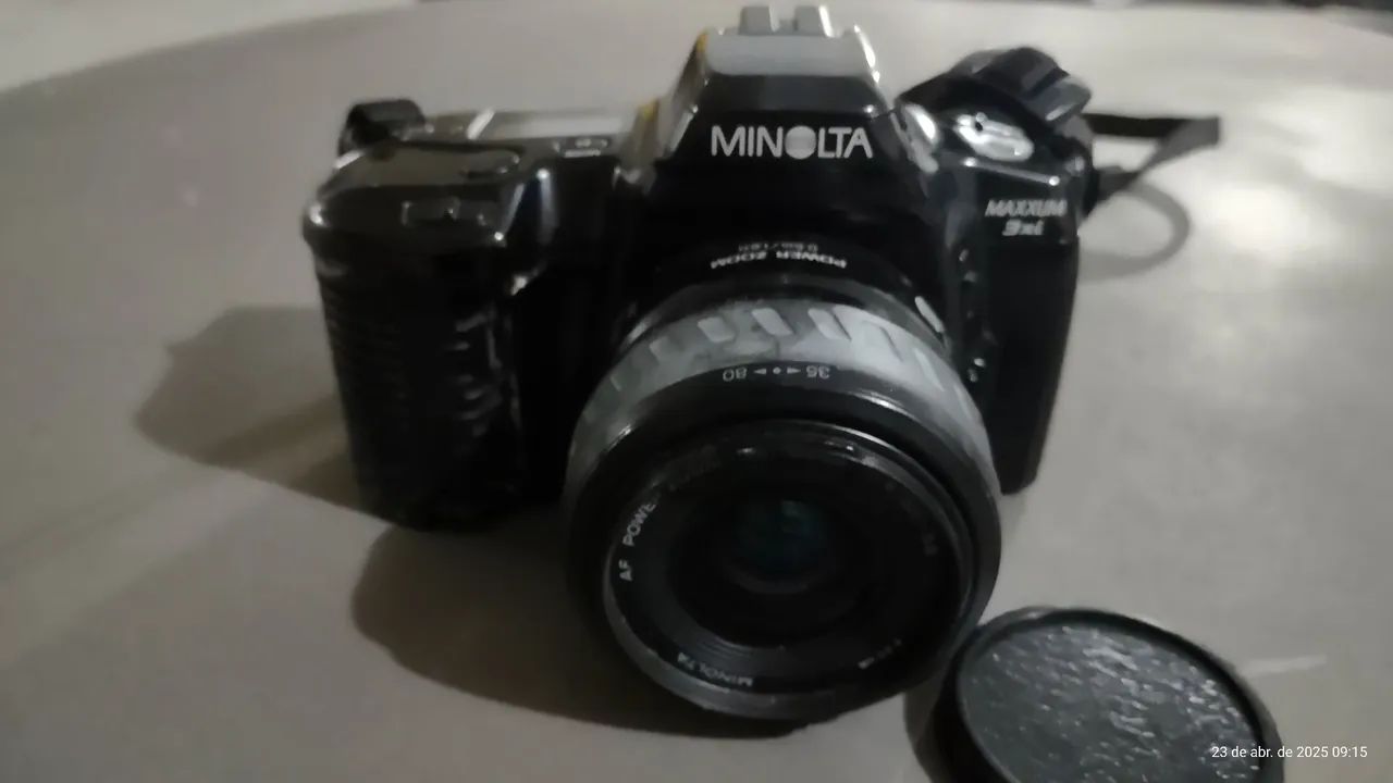 Câmera Minolta Maxxum 3i Analógica