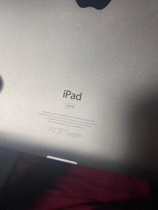 Ipad Apple 3ºgereração 2012 - modelo A1430  9.7" 64gb prata - Foto 2