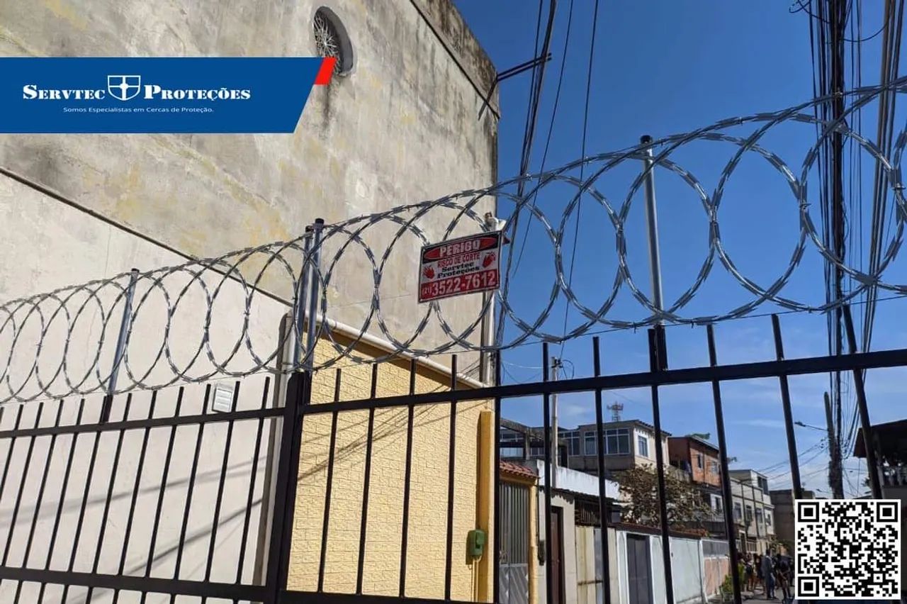 Concertina Flat Galvanizada - Proteção Moderna - Foto 3