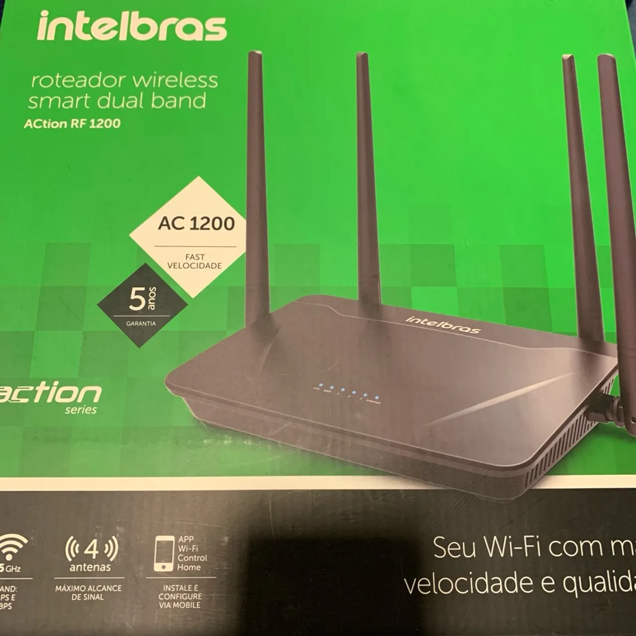 Roteador Wireless intelbras Action RF 1200