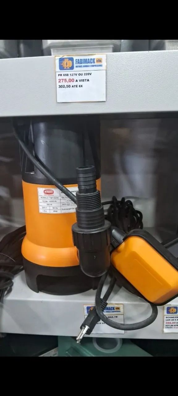 BOMBA SUBMERSIVEL 550W MON 220V TSP-550W THEBE