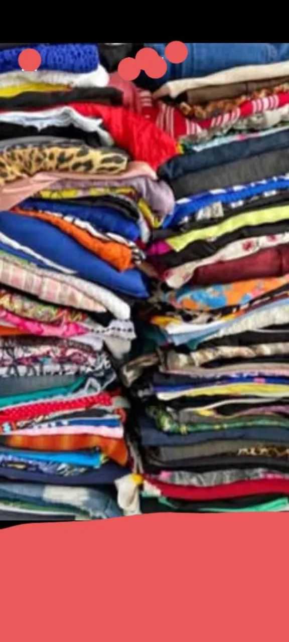 100 peças de roupas infantil de menina tamanhos variados  indeal prá brecho ou uso 