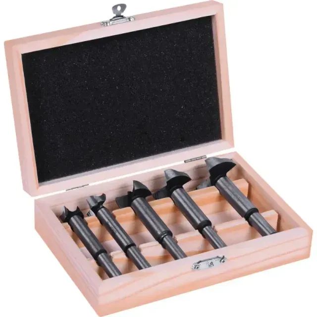 Kit de Brocas Forstner para Madeira com 5 Peças Worker 