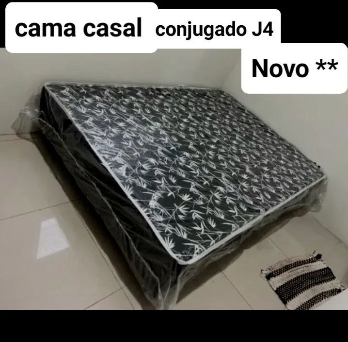 Cama casal conjugada j4 novo preço de fábrica 