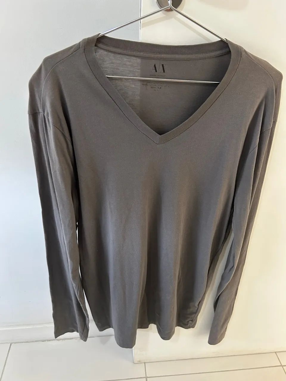 Camiseta manga comprida armani