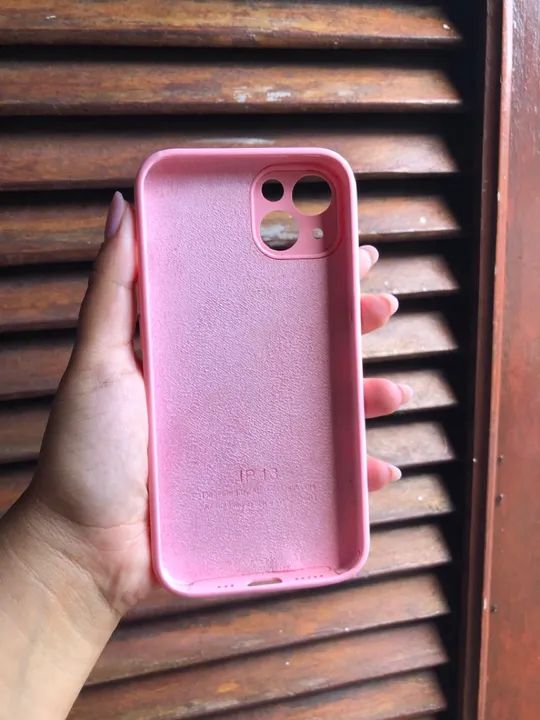 Capinha para iPhone 13 Rosa - Foto 2