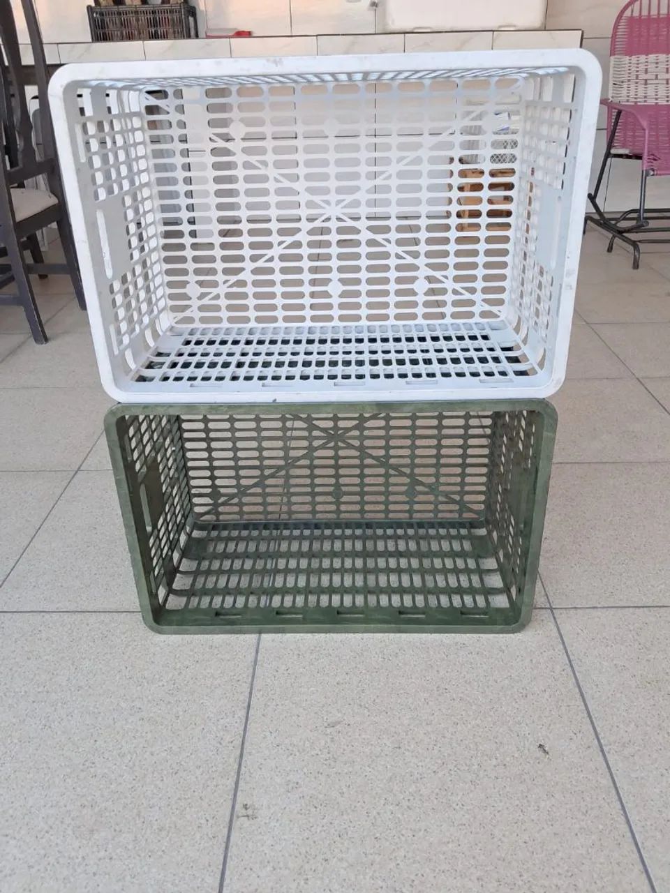 Caixas Plásticas Agrícolas Empilháveis... Contato * - Foto 2