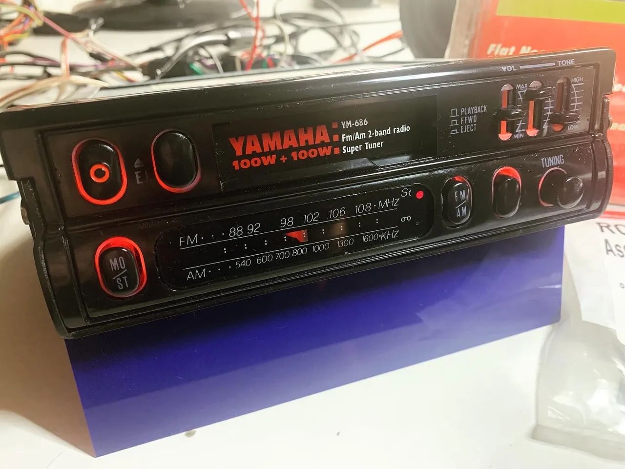 Toca Fitas Década de 80 Novo na Caixa Yamaha  - Foto 5