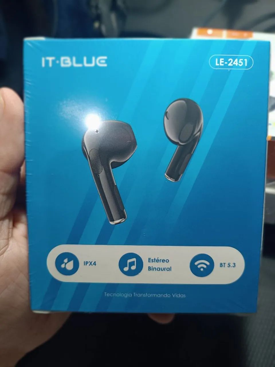 Fone de Ouvido Bluetooth IT-BLUE LE-2451 Sem Fio - Foto 2