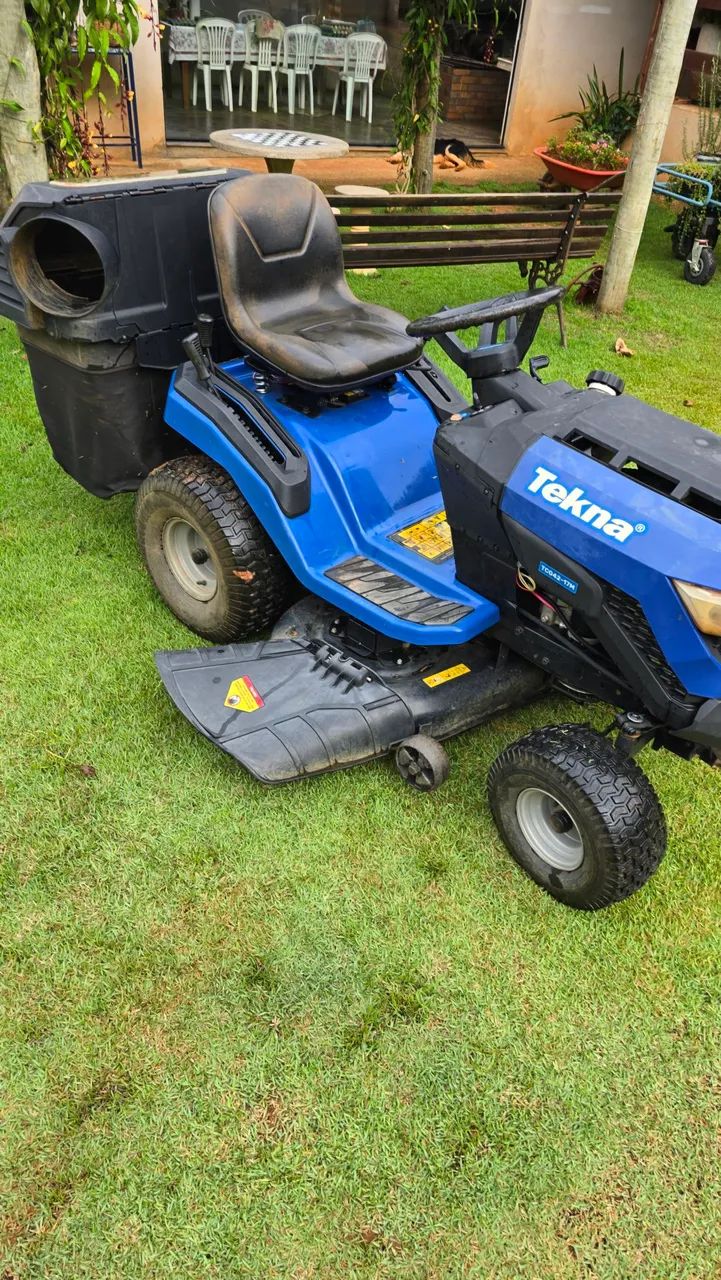 Trator de grama Tekna 42 polegadas - Foto 3