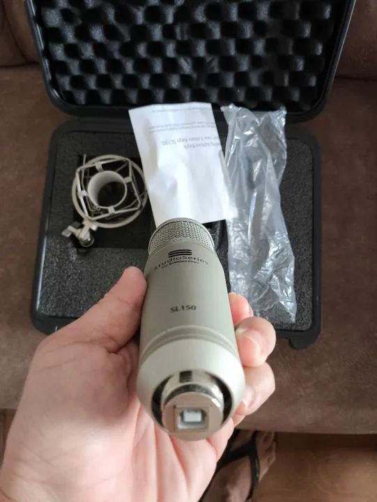 Microfone Condensador USB Editors Keys Studio Series SL150