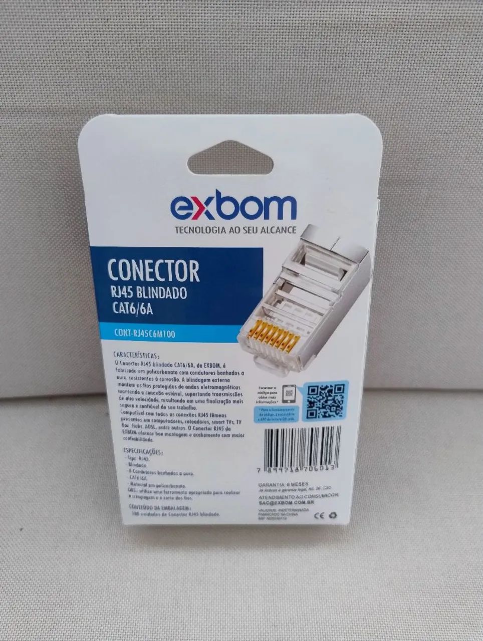 Conector Rj45 cat 6  - Foto 2