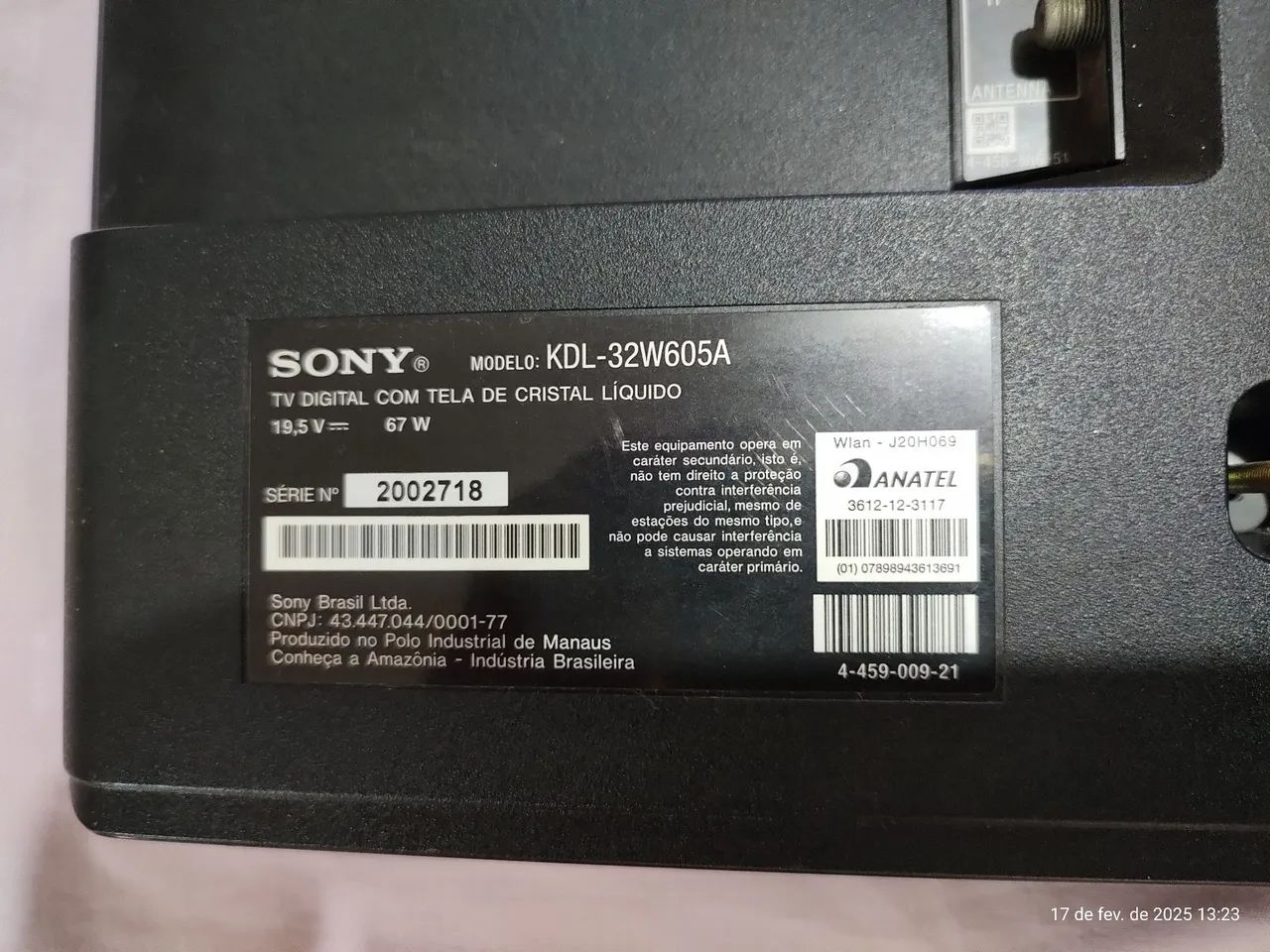 TV Sony bravia (defeito) - Foto 3