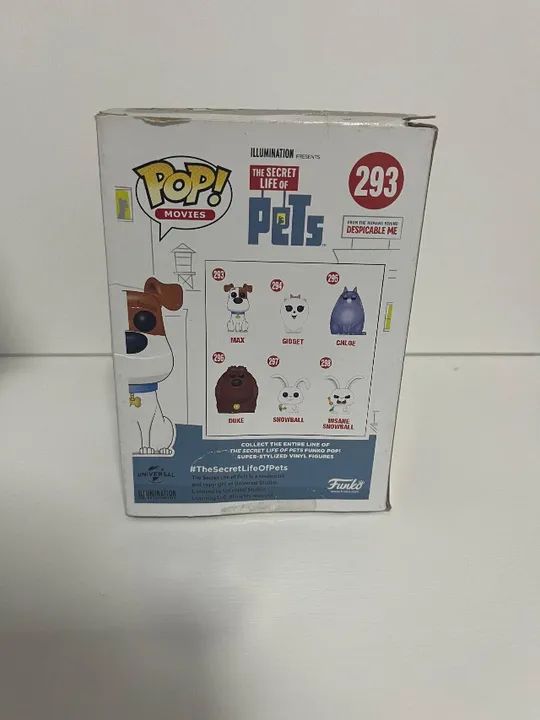 Funko pop Max, pets vida secreta dos bichos - Foto 3