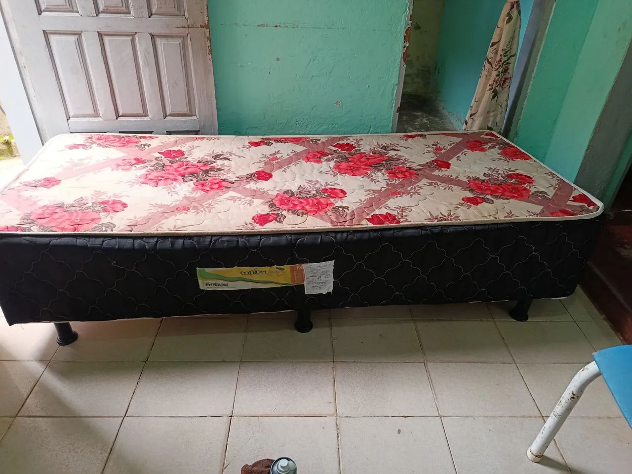 CAMA SOLTEIRO CONFORT SEMI NOVA - Foto 3