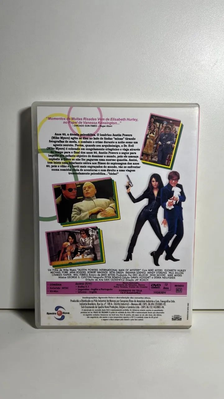 DVD - Austin Powers: 000 um Agente Nada Discreto - Foto 2