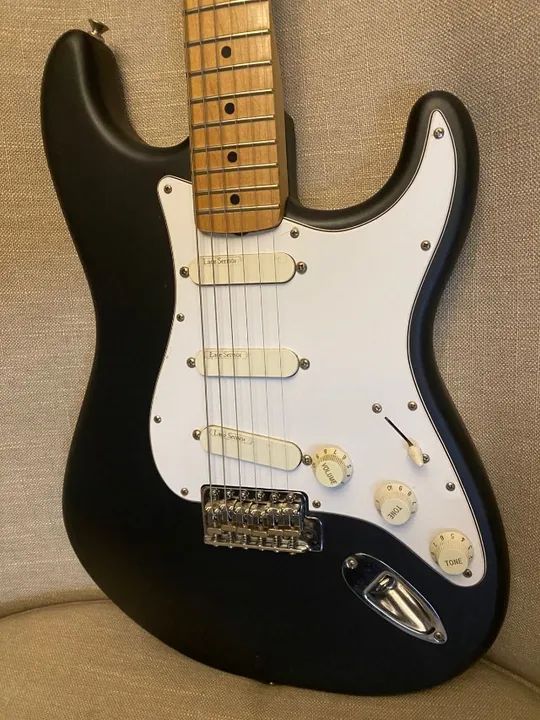 Stratocaster FENDER mex : captação Lace Sensor Gold + mid Boost "CLAPTON"