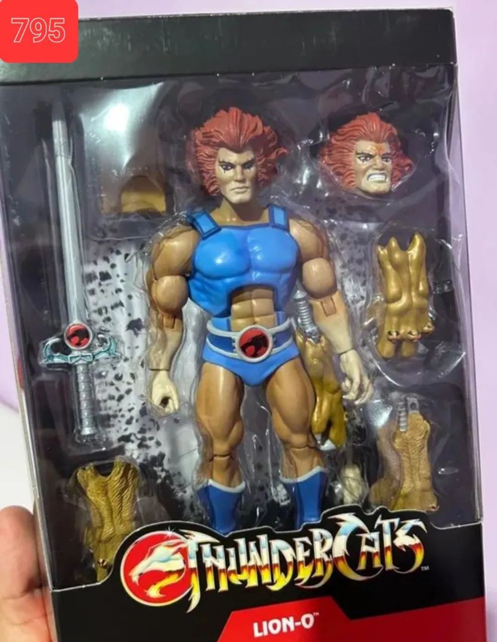 Boneco lion thundercats original action figure 