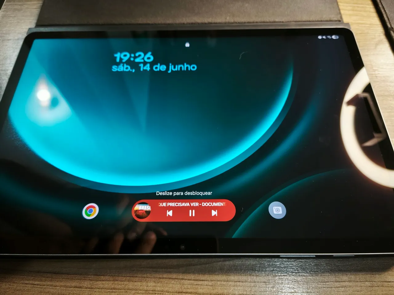 Tablet Samsung Galaxy Tab S9 FE+ Wifi, 128GB, 8GB RAM, Tela Imersiva de 12.4" Cinza