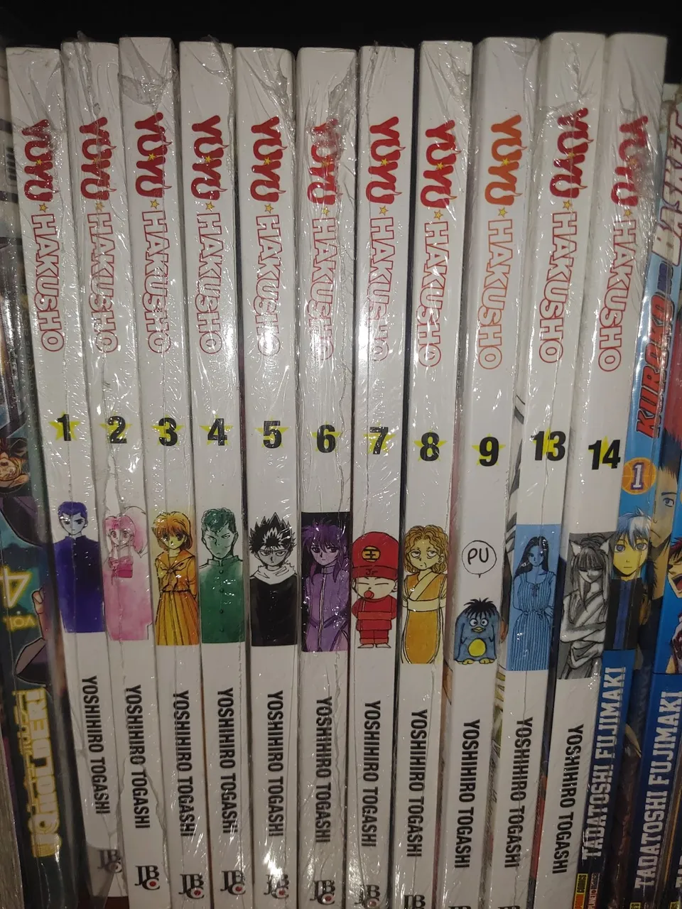 Yuyu Hakusho - 1 ao 9 + 13 + 14 Lacrados
