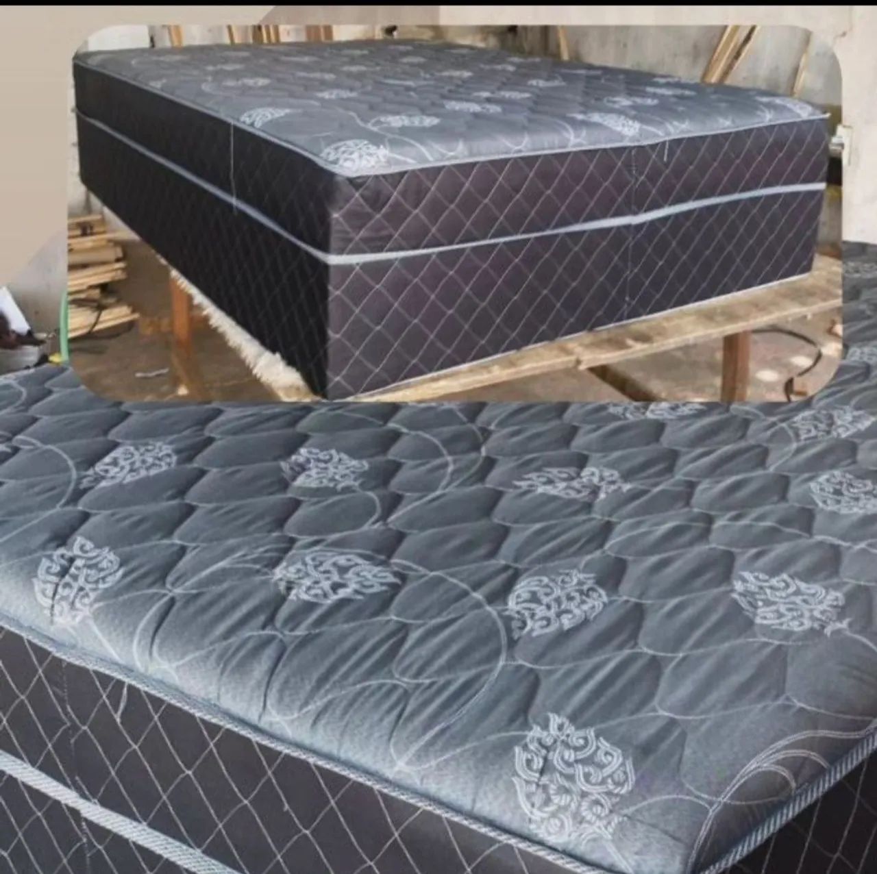 Cama Box Casal com molas ensacadas frete grátis  - Foto 3