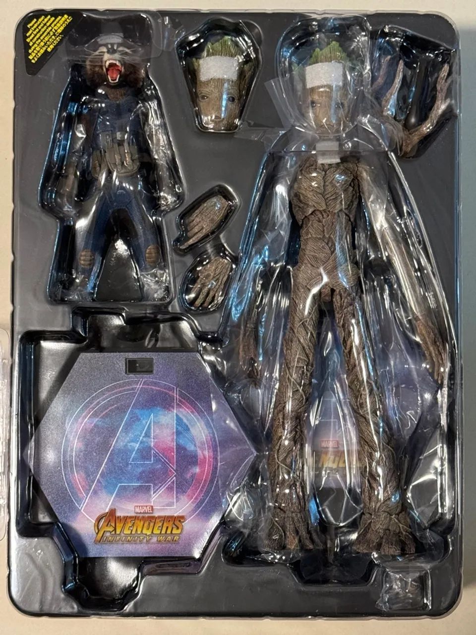Collectible Figure Groot Hot Toys Infinity War Figura Groot Deluxe