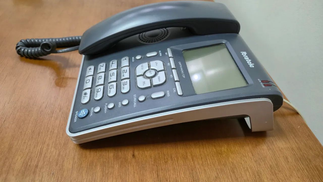 Telefone fixo Ibratele com tela - Foto 2