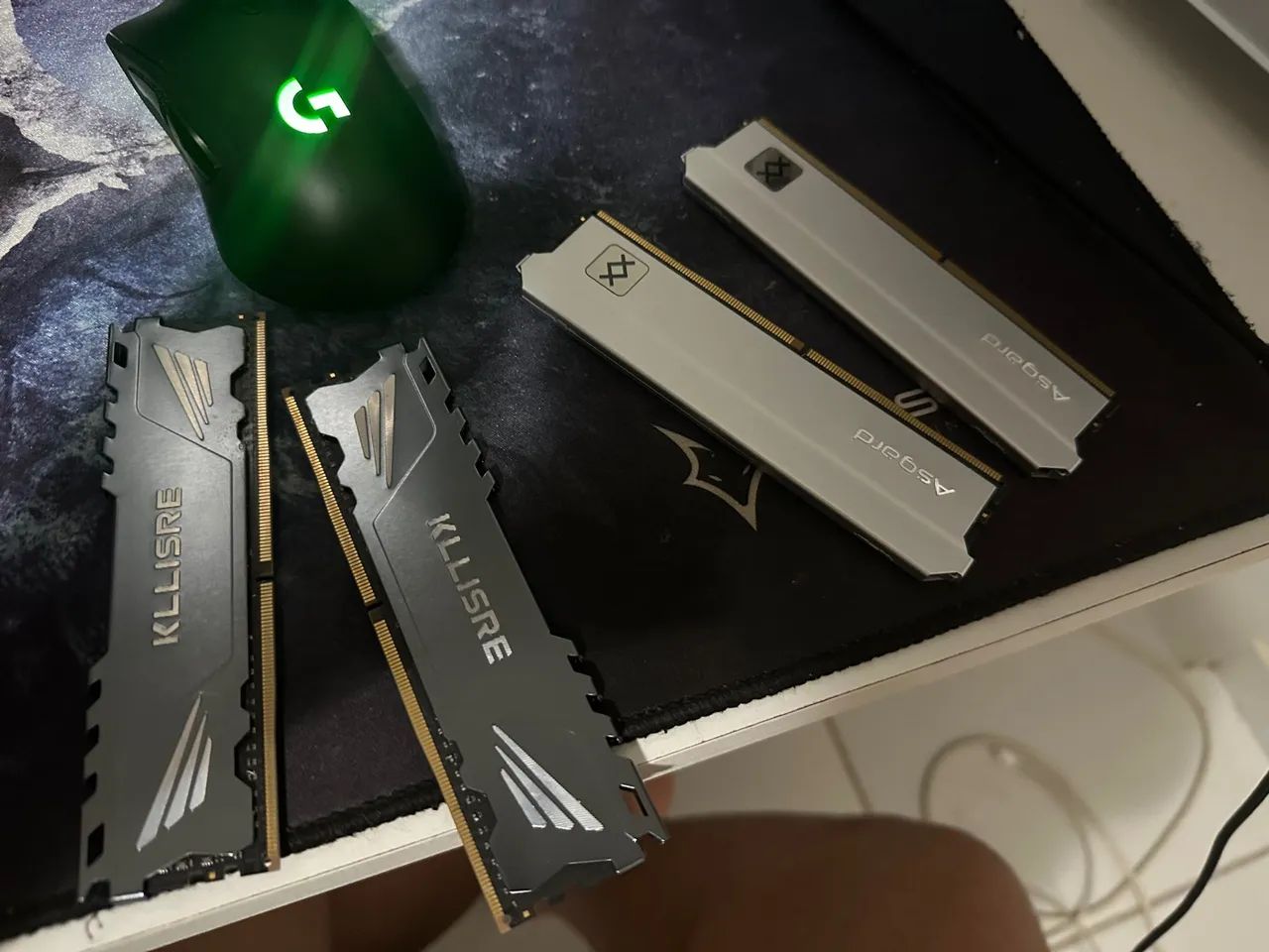 4x memória ram 8gb 3200mhz