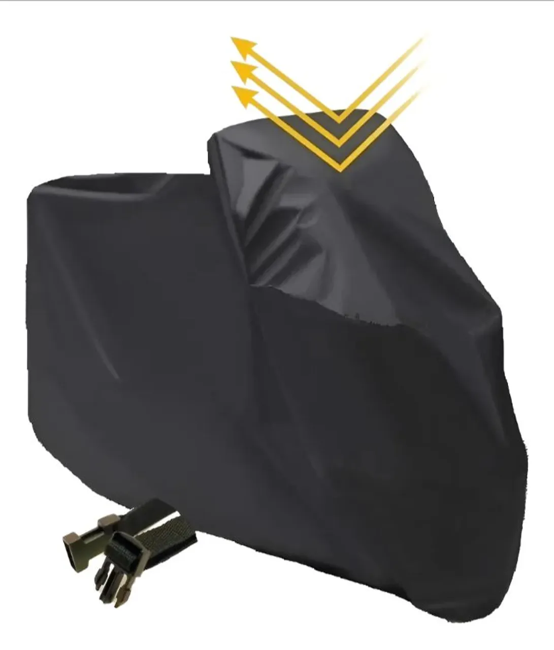 Capa Para Moto Forrada Impermeável Térmica<br><br>Sol Chuva Lom