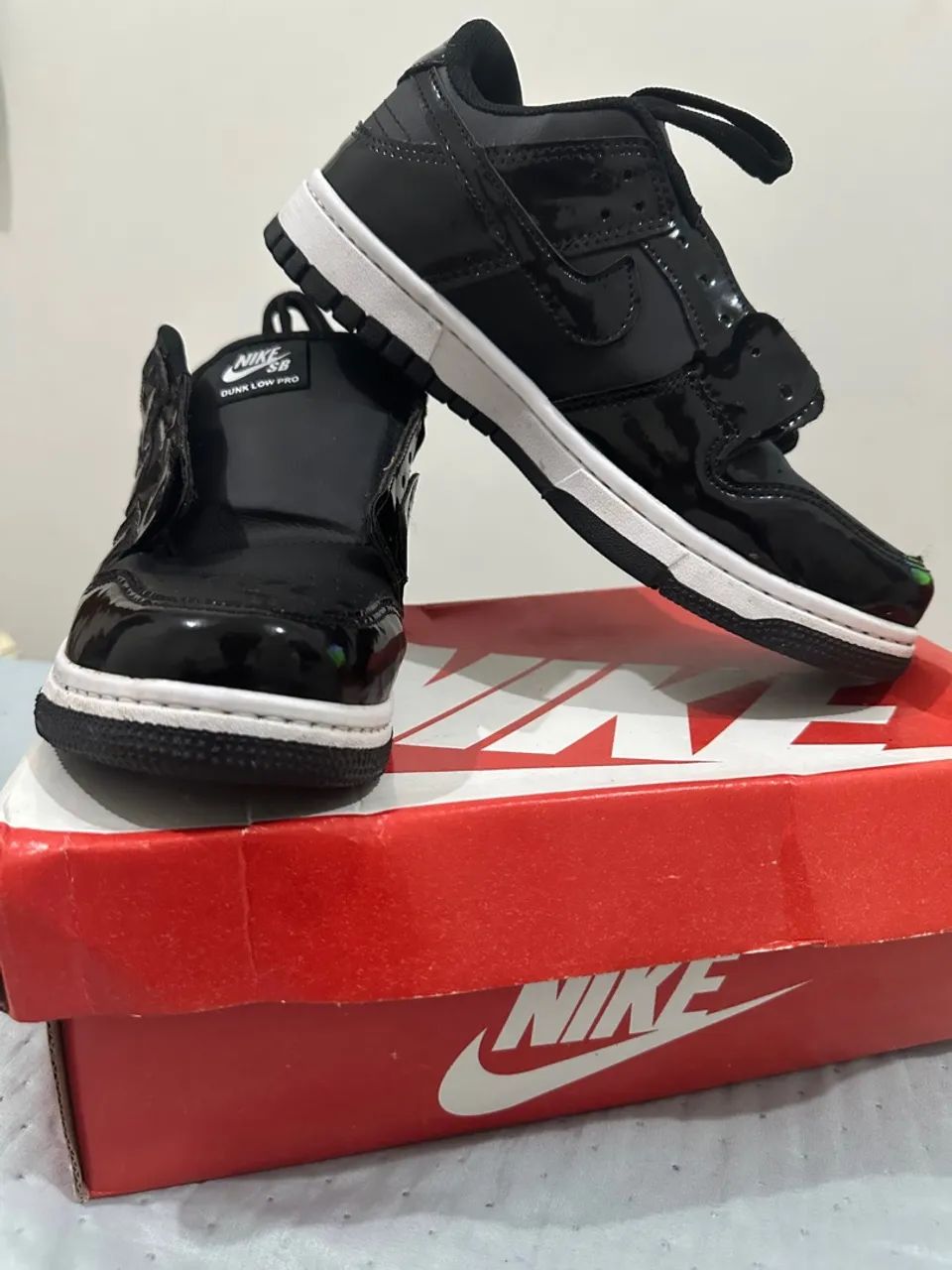 Nike SB Dunk Low Pro Preto - Foto 3