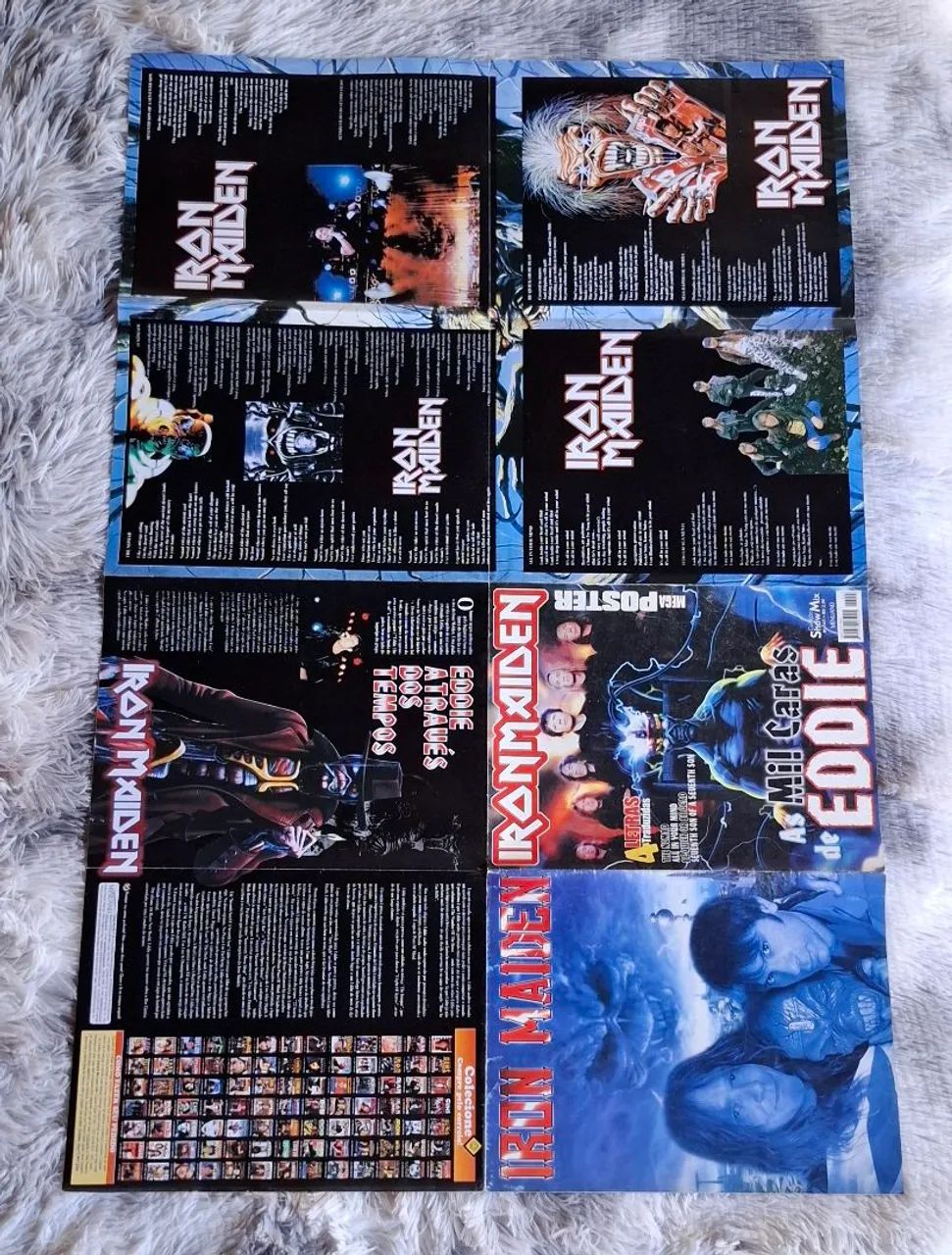 Mega Poster Iron Maiden - As mil caras de Eddie - Foto 2