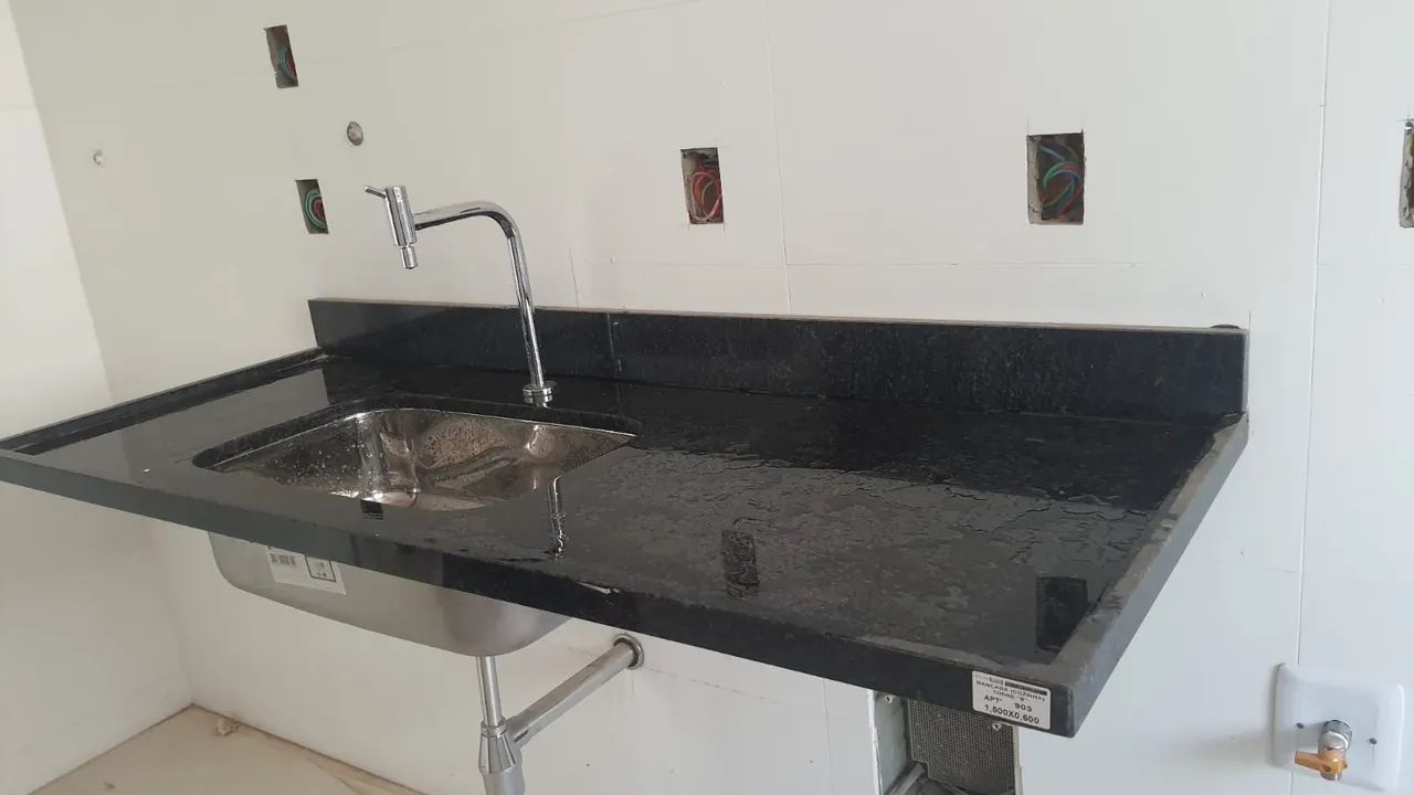 Pia de mármore real Brasil nova pela metade do preço 