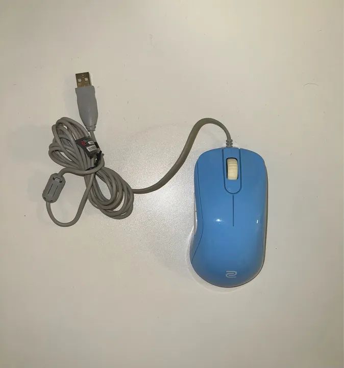 Mouse BenQ Zowie Divina Blue S2 - pouquíssimo usado!