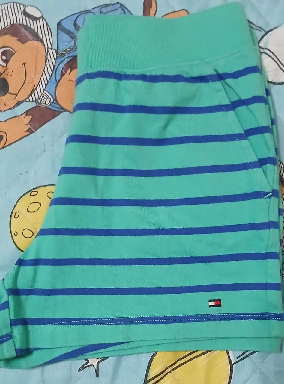 Shorts Infantil T8/10 Tommy Hilfinger - Foto 3