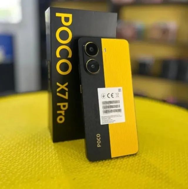 POCO X7 Pro 12 256 グローバル イエロー Smartphone Xiaomi Poco X7 Pro 5G NFC Yellow (Amarelo) 8GB RAM