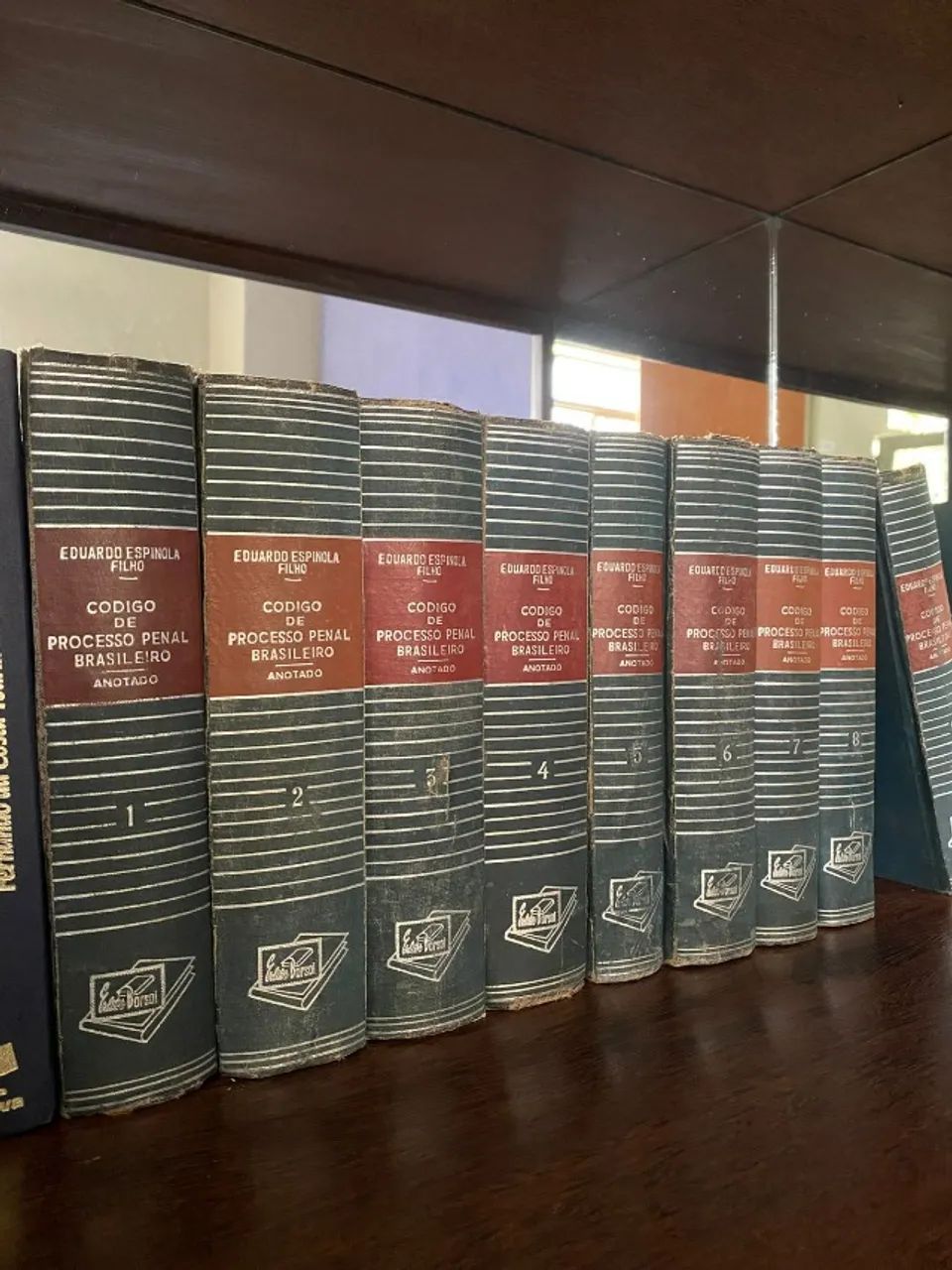 Código de Processo Penal Brasileiro - 9 Volumes - EDUARDO ESPINOLA FILHO (Histórico)